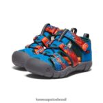 KEEN calçados J8VDXX822 multi/austerno seacamp ii cnx crianças - Image 2