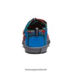KEEN calçados J8VDXX822 multi/austerno seacamp ii cnx crianças - Image 5