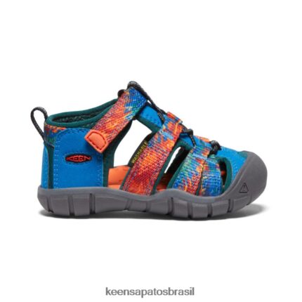 KEEN calçados J8VDXX822 multi/austerno seacamp ii cnx crianças