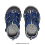 KEEN calçados J8VDXX825 profundezas azuis/gárgula Nova Iorque h2 crianças - Image 4