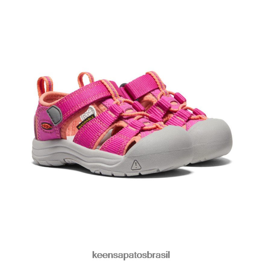 KEEN calçados J8VDXX828 coral muito berry/fusion Nova Iorque h2 crianças - Image 2