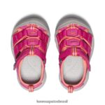 KEEN calçados J8VDXX828 coral muito berry/fusion Nova Iorque h2 crianças - Image 4