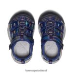 KEEN calçados J8VDXX834 urso esfumado/multi newport h2 x urso esfumaçado crianças - Image 4