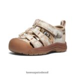 KEEN calçados J8VDXX835 urso esfumaçado/smores newport h2 x urso esfumaçado crianças - Image 3