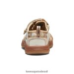KEEN calçados J8VDXX835 urso esfumaçado/smores newport h2 x urso esfumaçado crianças - Image 5