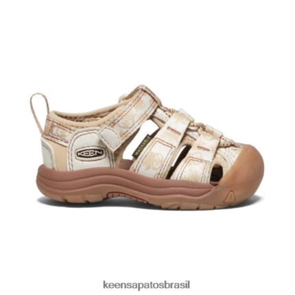 KEEN calçados J8VDXX835 urso esfumaçado/smores newport h2 x urso esfumaçado crianças