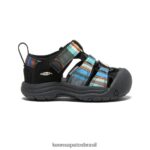 KEEN calçados J8VDXX836 raio preto Nova Iorque h2 crianças