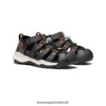 KEEN calçados J8VDXX837 ímã/laranja picante newport neo h2 criancinhas - Image 2