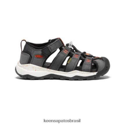 KEEN calçados J8VDXX837 ímã/laranja picante newport neo h2 criancinhas
