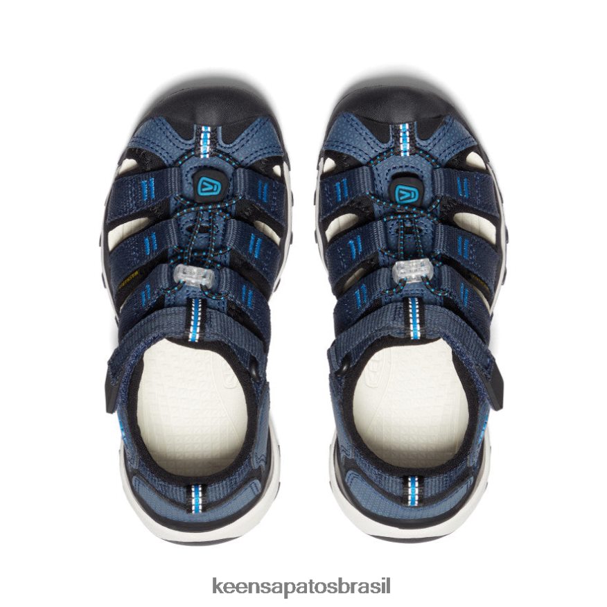 KEEN calçados J8VDXX838 noites azuis/azul brilhante newport neo h2 criancinhas - Image 4