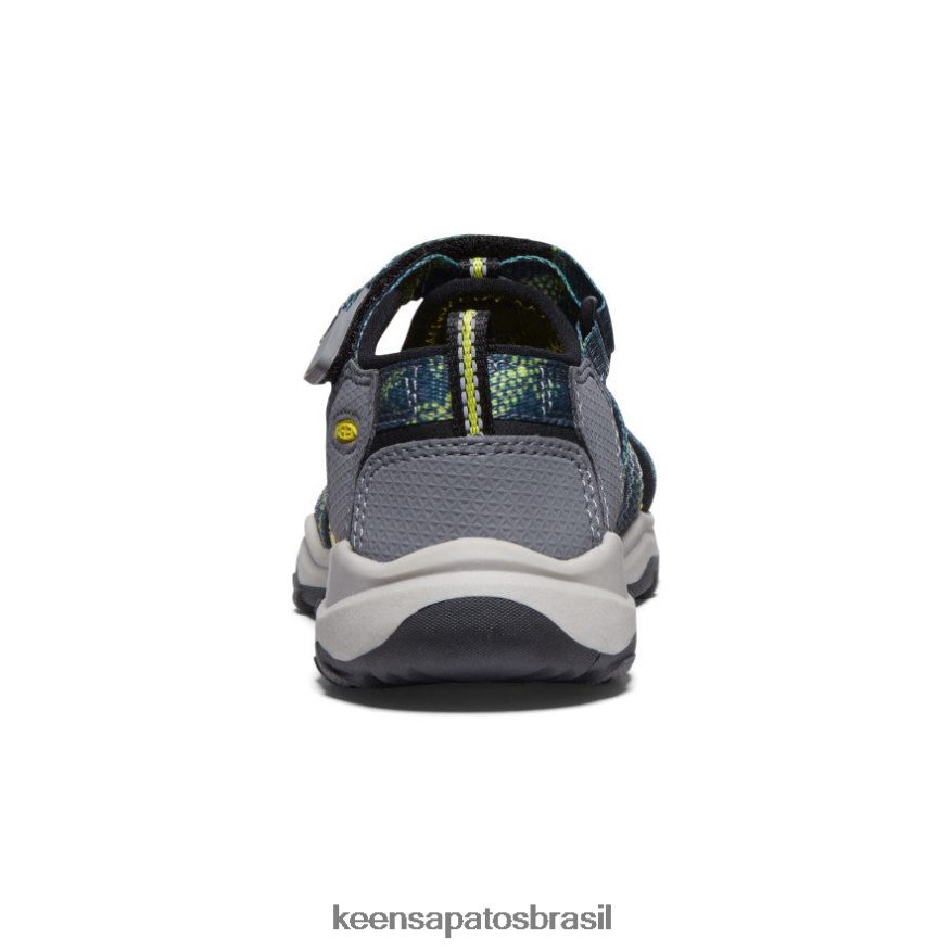 KEEN calçados J8VDXX839 musgo marinho/cinza aço newport neo h2 criancinhas - Image 5