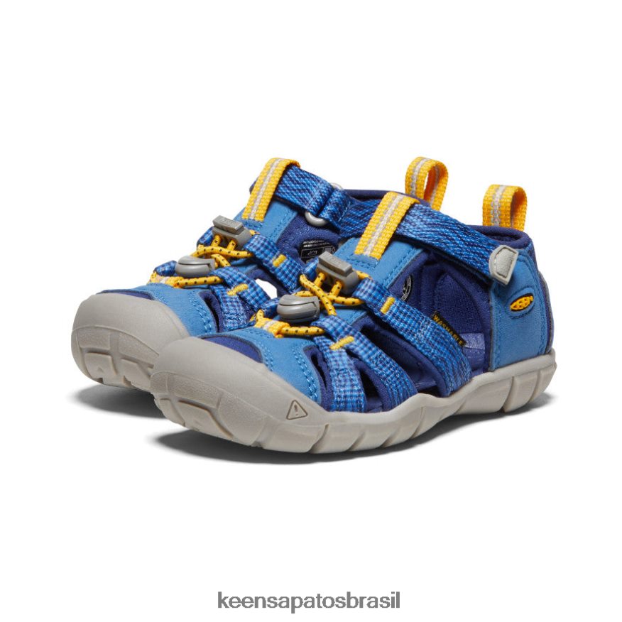 KEEN calçados J8VDXX850 profundidades brilhantes de cobalto/azul seacamp ii cnx criancinhas - Image 2