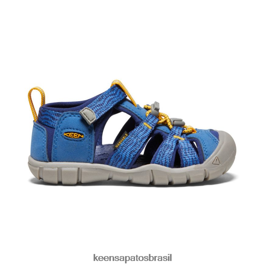 KEEN calçados J8VDXX850 profundidades brilhantes de cobalto/azul seacamp ii cnx criancinhas - Image 1