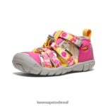 KEEN calçados J8VDXX853 multi/amarelo seacamp ii cnx criancinhas - Image 3