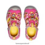 KEEN calçados J8VDXX853 multi/amarelo seacamp ii cnx criancinhas - Image 4