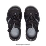 KEEN calçados J8VDXX855 cinza escuro seacamp ii cnx criancinhas - Image 4