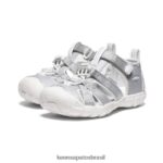 KEEN calçados J8VDXX857 prata/estrela branco seacamp ii cnx criancinhas - Image 2