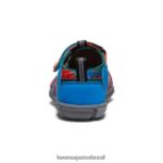 KEEN calçados J8VDXX859 multi/austerno seacamp ii cnx criancinhas - Image 5