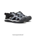 KEEN calçados J8VDXX864 preto/camuflado sandália arraia criancinhas - Image 2