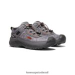 KEEN calçados J8VDXX867 ímã/íbis escarlate sapato esportivo targhee com ventilação Crianças grandes - Image 2