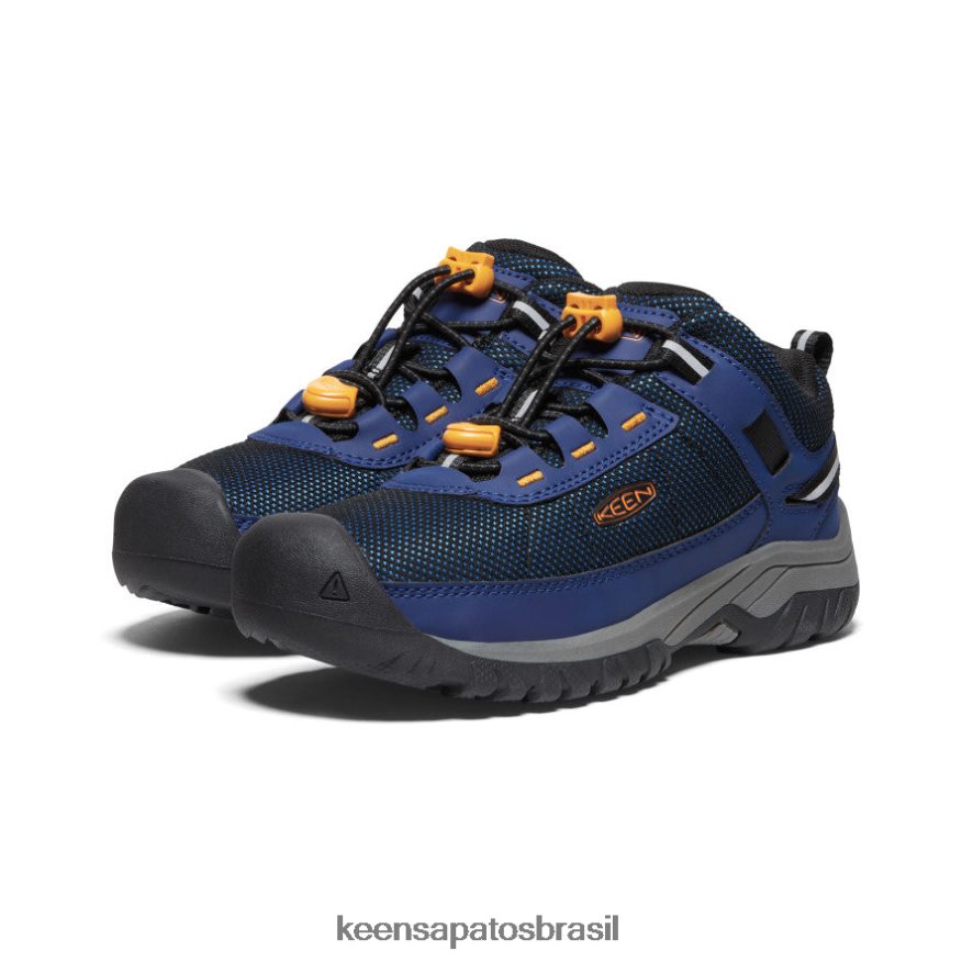 KEEN calçados J8VDXX869 profundidades azuis/austero sapato esportivo targhee com ventilação Crianças grandes - Image 2