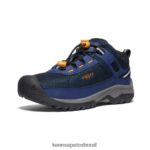 KEEN calçados J8VDXX869 profundidades azuis/austero sapato esportivo targhee com ventilação Crianças grandes - Image 3