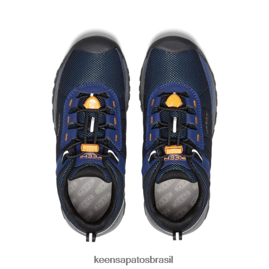 KEEN calçados J8VDXX869 profundidades azuis/austero sapato esportivo targhee com ventilação Crianças grandes - Image 4