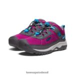 KEEN calçados J8VDXX870 festival fúcsia/ímã sapato esportivo targhee com ventilação Crianças grandes - Image 2