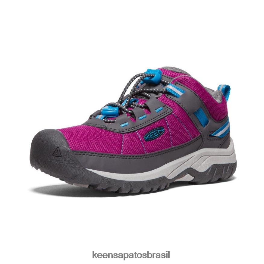 KEEN calçados J8VDXX870 festival fúcsia/ímã sapato esportivo targhee com ventilação Crianças grandes - Image 3