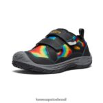 KEEN calçados J8VDXX873 azul vivo/tie dye original cão de caça rápido Crianças grandes - Image 3