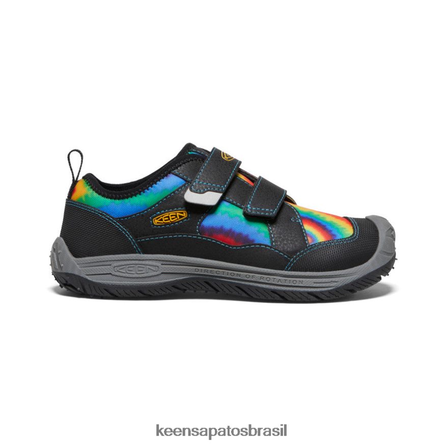 KEEN calçados J8VDXX873 azul vivo/tie dye original cão de caça rápido Crianças grandes - Image 1