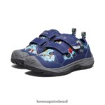 KEEN calçados J8VDXX874 profundidade azul/preto cão de caça rápido Crianças grandes - Image 2