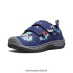 KEEN calçados J8VDXX874 profundidade azul/preto cão de caça rápido Crianças grandes - Image 3