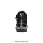 KEEN calçados J8VDXX879 preto/acampamento bota impermeável targhee criancinhas - Image 5