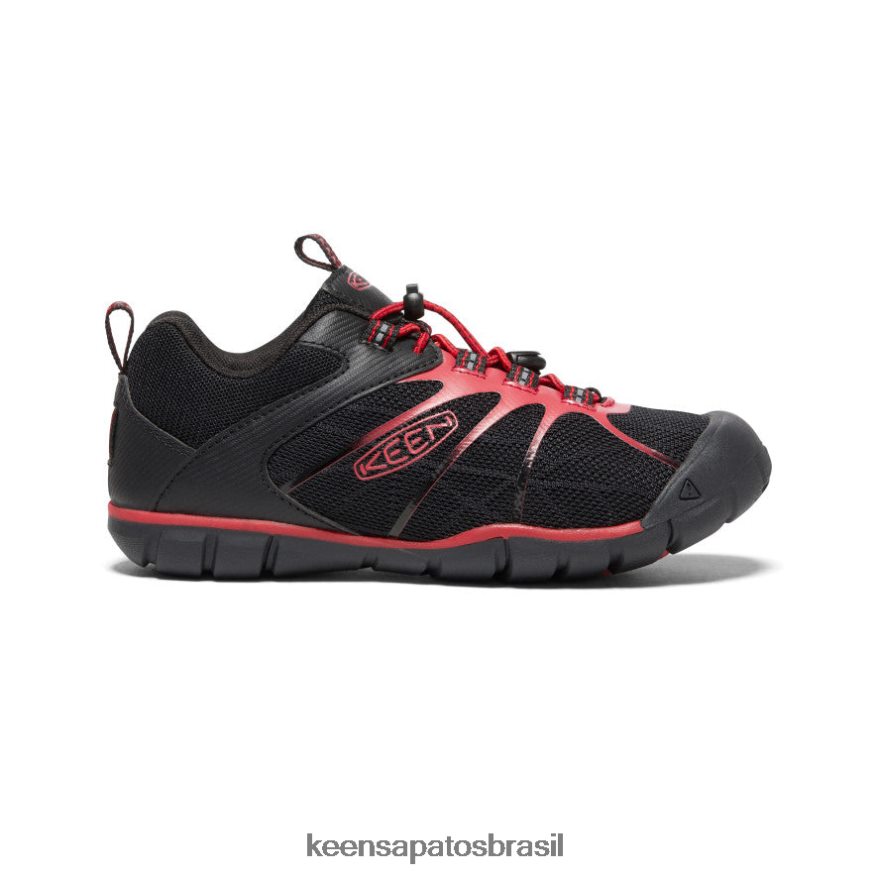 keen_calcados_j8vdxx881_tapete_preto_vermelho_tenis_cndler_2_cnx_criancas_grandes.jpg KEEN calçados J8VDXX881 tapete preto/vermelho tênis cndler 2 cnx Crianças grandes - Image 1