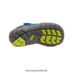 KEEN calçados J8VDXX888 azul brilhante/profundidades azuis chandler cnx criancinhas - Image 4