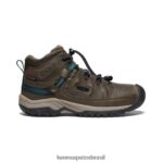 KEEN calçados J8VDXX897 cantina/carisma bota impermeável targhee Crianças grandes