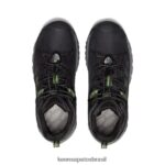 KEEN calçados J8VDXX898 preto/acampamento bota impermeável targhee Crianças grandes - Image 4