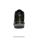 KEEN calçados J8VDXX898 preto/acampamento bota impermeável targhee Crianças grandes - Image 5