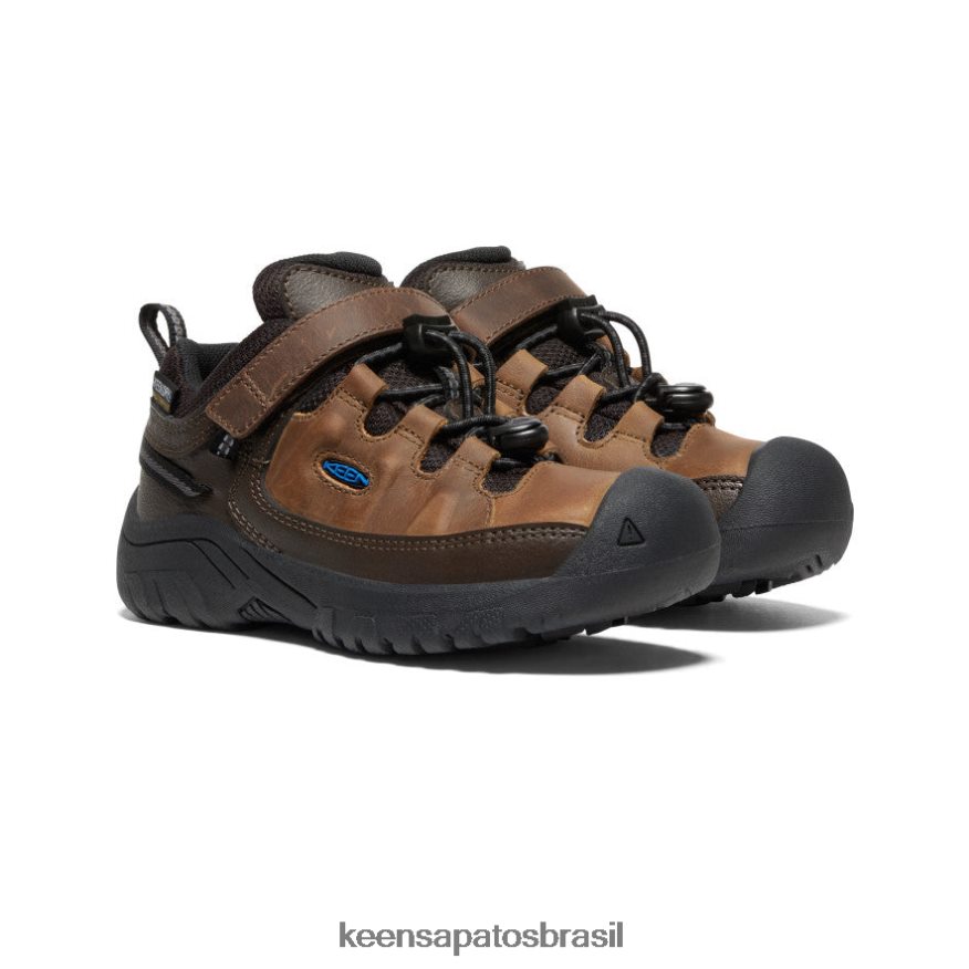 KEEN calçados J8VDXX911 grão de café/bisão sapato impermeável targhee criancinhas - Image 2