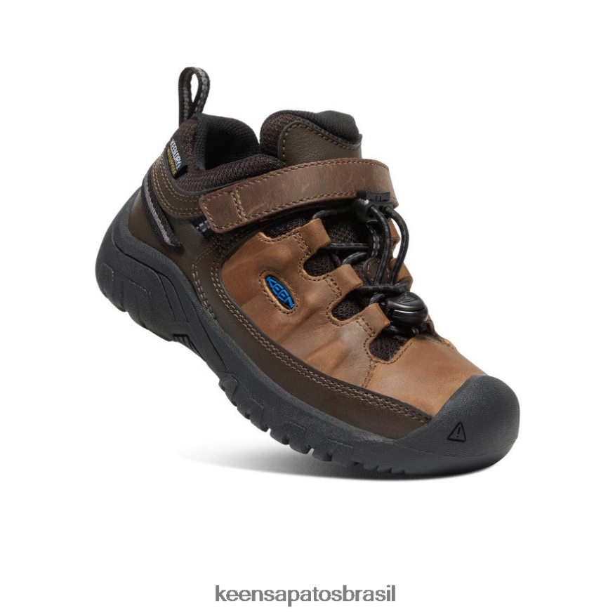 KEEN calçados J8VDXX911 grão de café/bisão sapato impermeável targhee criancinhas - Image 3