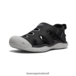 KEEN calçados J8VDXX915 preto/chuvisco sandália arraia Crianças grandes - Image 3