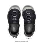 KEEN calçados J8VDXX915 preto/chuvisco sandália arraia Crianças grandes - Image 4