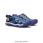 KEEN calçados J8VDXX916 profundidades brilhantes de cobalto/azul sandália arraia Crianças grandes - Image 2