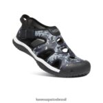 KEEN calçados J8VDXX918 preto/camuflado sandália arraia Crianças grandes - Image 3