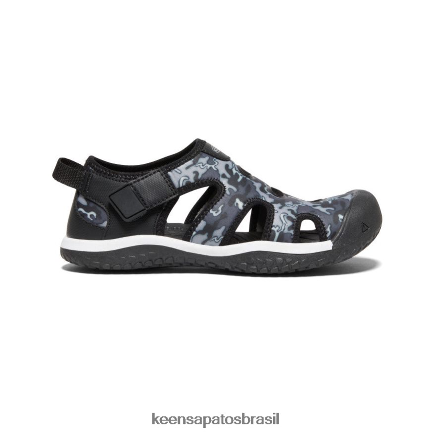 keen_calcados_j8vdxx918_preto_camuflado_sandalia_arraia_criancas_grandes.jpg KEEN calçados J8VDXX918 preto/camuflado sandália arraia Crianças grandes - Image 1