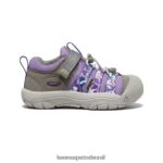 KEEN calçados J8VDXX925 giz violeta/garoa newport h2sho criancinhas