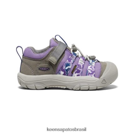 KEEN calçados J8VDXX925 giz violeta/garoa newport h2sho criancinhas