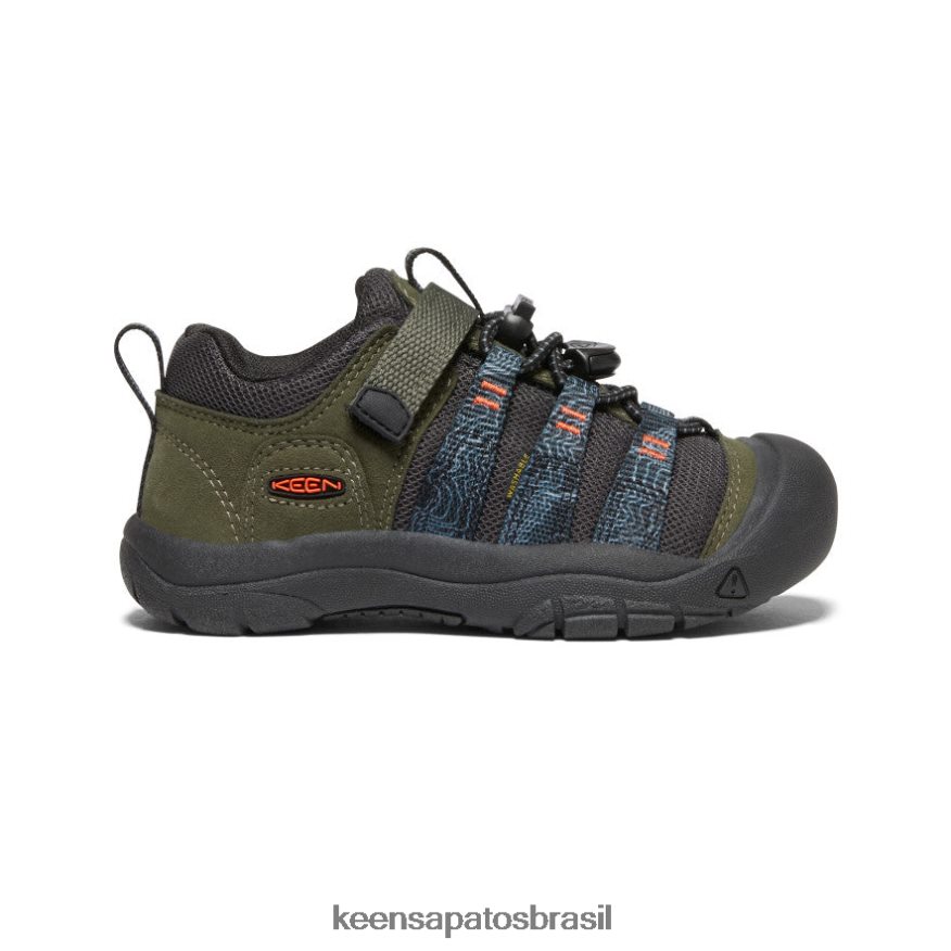 KEEN calçados J8VDXX927 noite da floresta/ímã newport h2sho criancinhas - Image 1