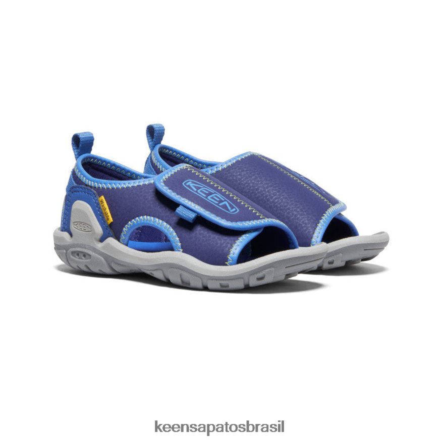 KEEN calçados J8VDXX929 profundidades brilhantes de cobalto/azul Knotch River com dedos abertos criancinhas - Image 2
